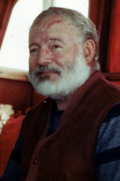 Ernest Hemingway portrait